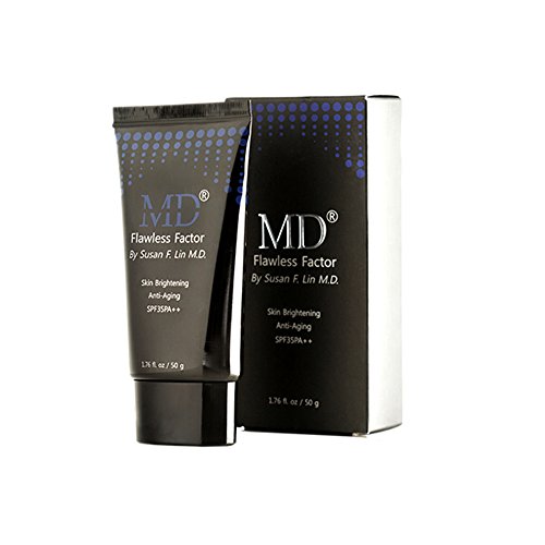 MD® Flawless Factor BB Cream para cobertura, brillo de la piel y antienvejecimiento - 1.76 Fl Oz