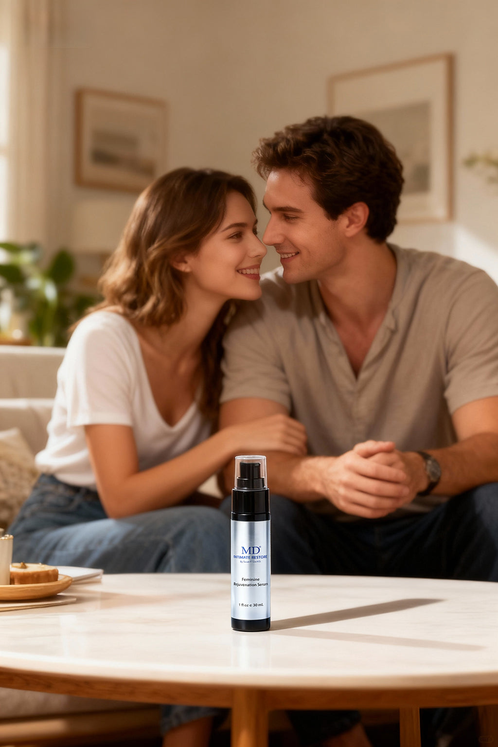 MD Intimate Restore treats vulvar atrophy symptoms without hormones, ideal for aging and menopause-related dryness.