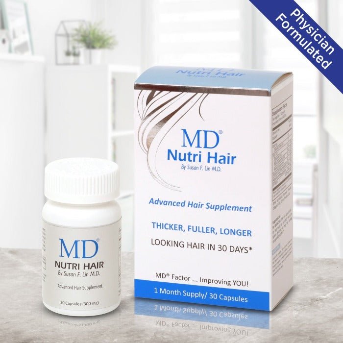 MD Hair MD Nutri Hair Best Hair Loss Supplement for Thinning Hair